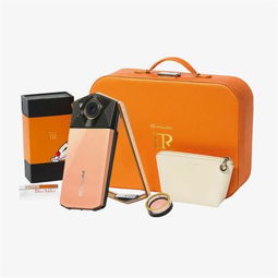 璀璨之約 卡西歐EX-TR600 限定幻彩禮盒版橙色數(shù)碼相機(jī)